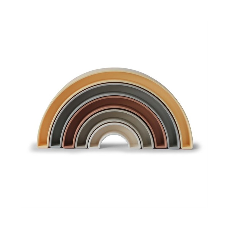 Regenboog Stapeltoren - Rainbow - Mushie - sol